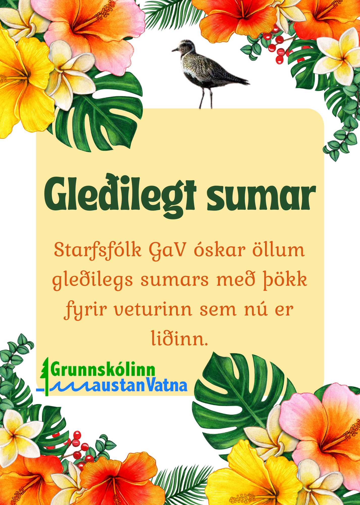 sumarkveðja