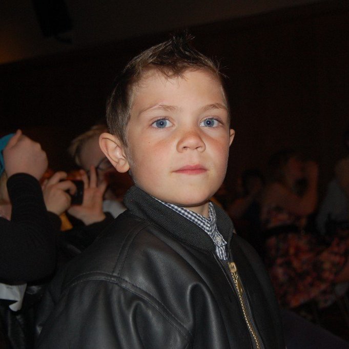 Jón Konráð úr 2. bekk.