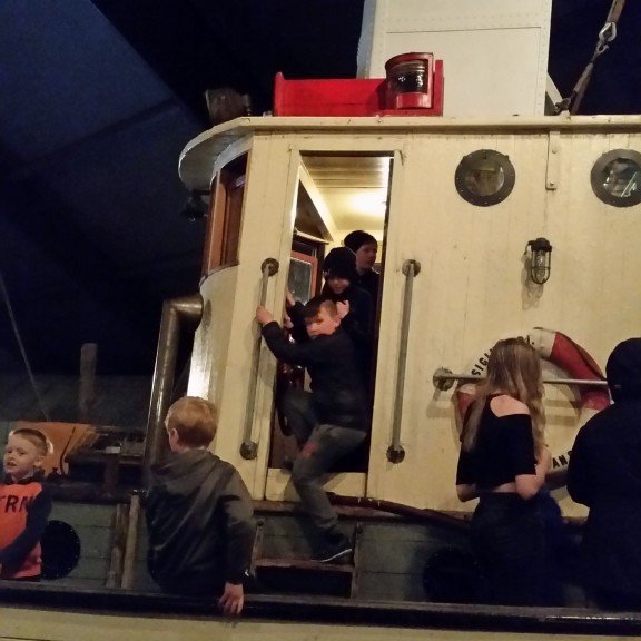 Á Síldarminjasafninu á Siglufirði.