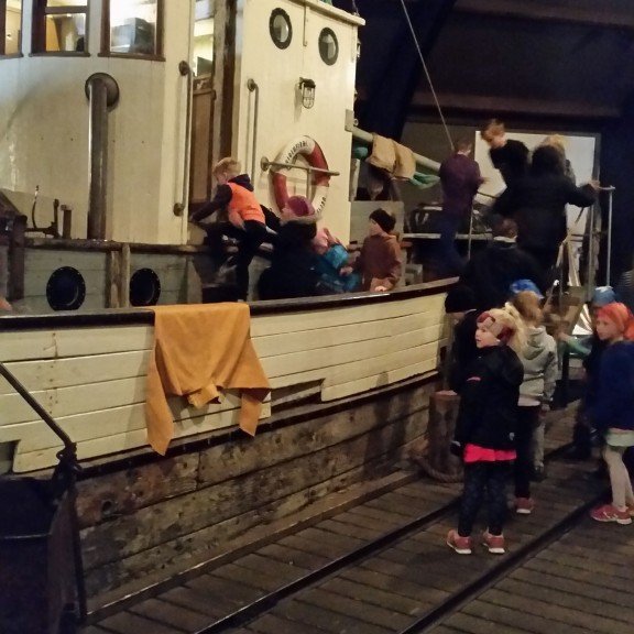 Á Síldarminjasafninu á Siglufirði.