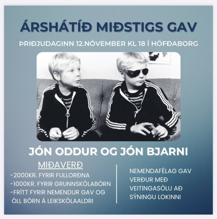 Árshátíð miðstigs