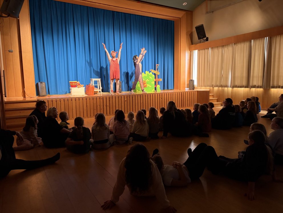 Leikhópurinn Lotta heimsótti GaV og Tröllaborg