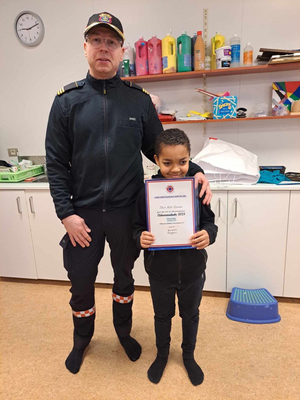 Brunavarnir Skagafjarðar heimsóttu GaV á Hofsósi