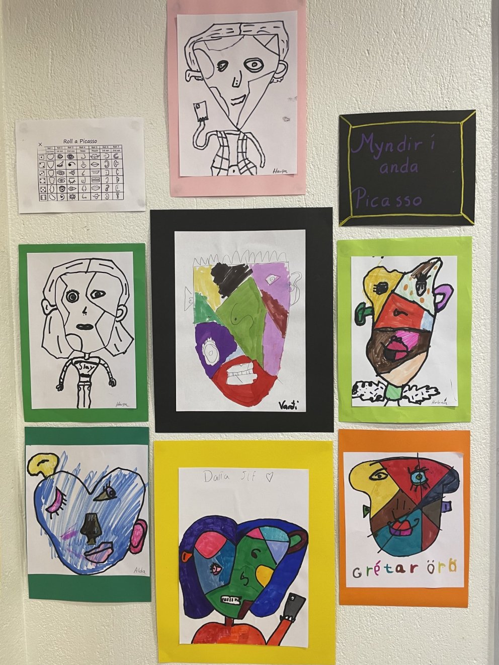 Sköpunargleði í myndmennt!