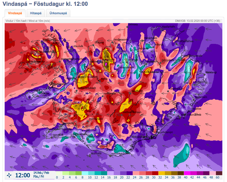 Öllu skólahaldi aflýst í Skagafirði og annars staðar á Norðurlandi vestra föstudaginn 14. febrúar