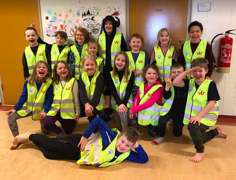 Endurskinsvesti að gjöf