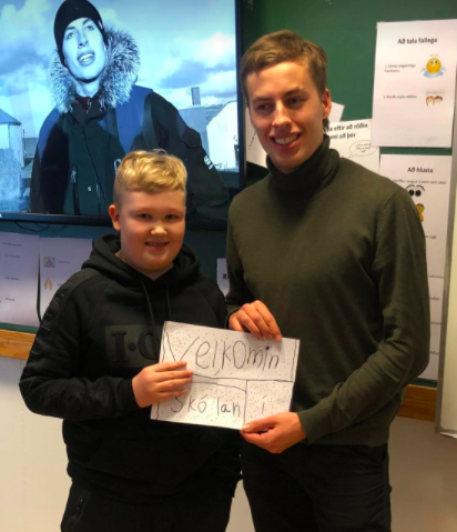 Ólympíufari heimsótti GaV