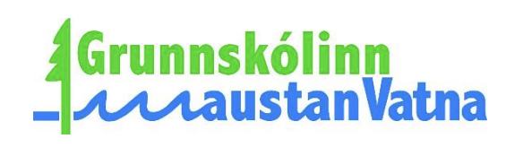 Skólasetning þriðjudaginn 25. ágúst kl. 13:00