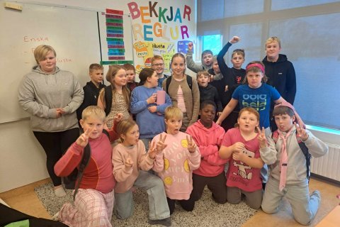 Bleiki dagurinn var haldinn 23. október