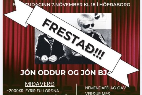 Árshátíð FRESTAÐ