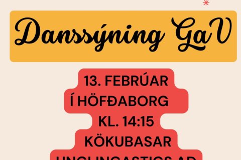 Danssýning Grunnskólans austan Vatna