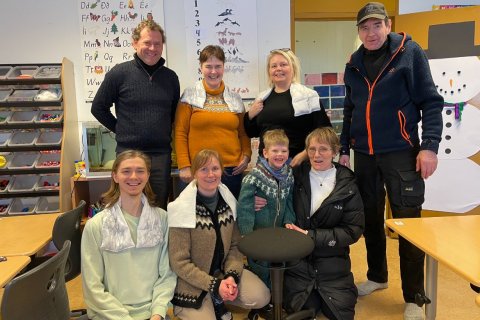 GaV fékk höfðinglega gjöf