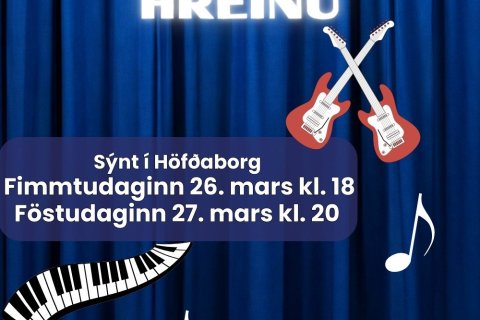 Árshátíð unglingastigs - Með allt á hreinu.