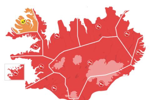 Allt skólahald fellur niður á morgun 6. febrúar