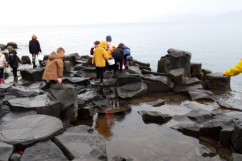 Haustið 2020 á yngsta stigi á Hofsósi