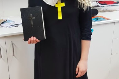 Draugagangur í gamla skólanum