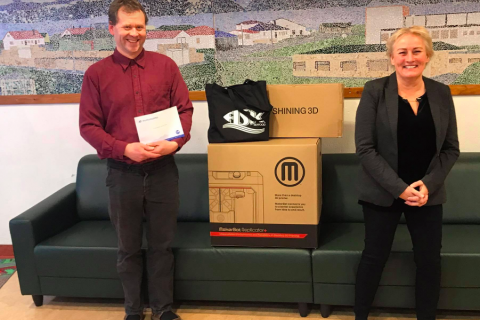 GaV fékk rausnarlega gjöf frá KS