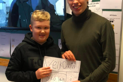 Ólympíufari heimsótti GaV