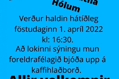 Árshátíð GaV á Hólum