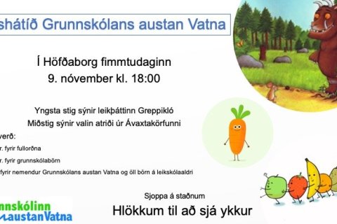 Árshátíð yngsta stigs og miðstigs